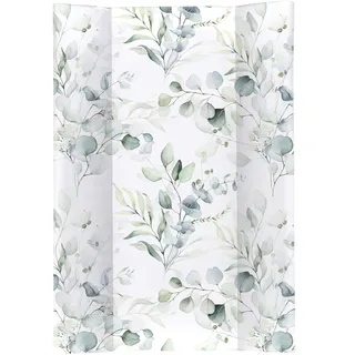 Rotho Babydesign Keil-Wickelauflage, Ab 0 Monate, Natural Leaves