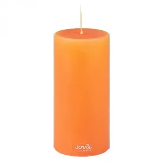 Sovie CANDLES Stumpenkerze 150 mm orange
