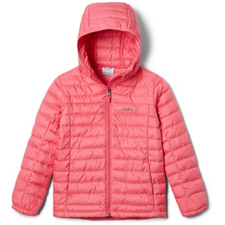 Columbia Girl's Silver Falls Hooded Puffer Jacket, Camellia Rose, M