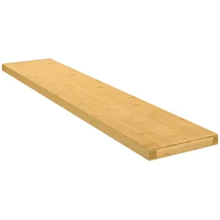 WRJENFSC Wandregal Schweberegal Bambus 100x20x4 cm Dekoratives Ablagesystem für Wohnzimmer Küche Badezimmer