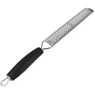 EUROHOME Küchenreibe Universalhobel Küche aus Edelstahl mit zwei Reibeflächen, Edelstahl, (1-St., Reibe 40,2 cm), Reibe für Parmesan - Muskatnussreibe silberfarben