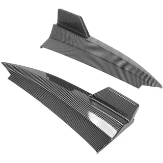 Seitliche Heckstoßstangendiffusoren (2 Stück) Links Und Rechts Für Mercedes-benz C-klasse Coupé C205 Amg Line C43 C63 (2015–2021), Carbonfaser-optik