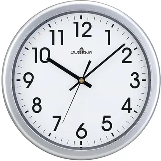 DUGENA Wanduhr 4460647, Quarz, Kunststoffgehäuse, ø 30,5 cm