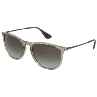 Ray Ban Erika Color Mix RB4171 65138G 54-18 glänzend grau transparent/grau