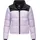 kurze Winterjacke warme Colourblocking mit Stehkragen YOUMODO Lavender M M
