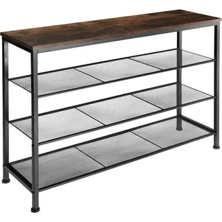 Tectake Portsmouth 100 x 73 x 31 cm braun / braun