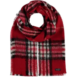 Fraas XXL-Schal Cashmink® Stola, (1, mit Schnittfransen) rosa|rot