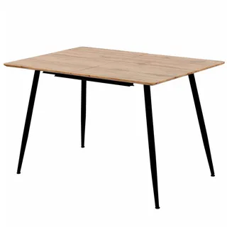Trisens Emilia 120-150-180 x 76 x 80 cm Eichefarben