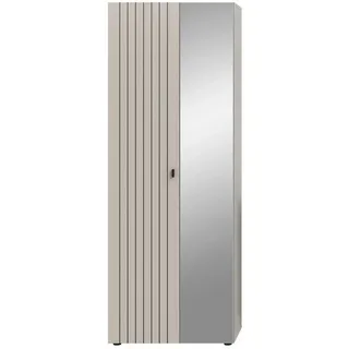 Möbel Boss Station Garderobenschrank 70 x 37 x 192 cm braun
