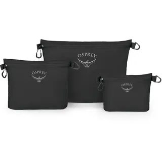 Osprey Ultralight Zipper Sack Set Kulturbeutel - Black - One Size