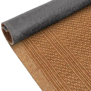ANRO Schmutzfangmatte Flur Läufer Schmutzfangläufer Fußmatte Teppichläufer Flurteppich Türmatte Meterware Senf 300x80cm