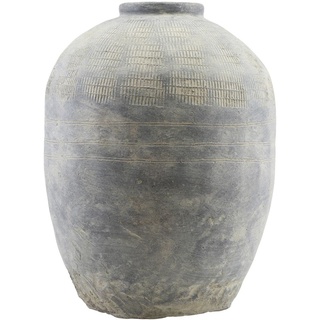 House Doctor 210900400 Vase, Rustik, Beton, Grau, 32.5 x 32.5 cm