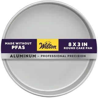 Wilton Runde Kuchenform, Aluminium, 20,3 cm x 7,6 cm