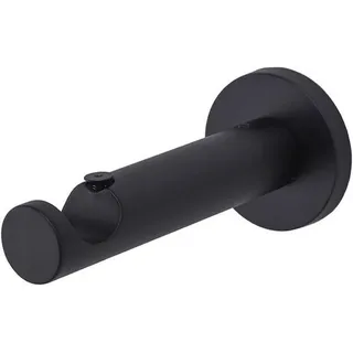 MDEKOR Vorhangstange Wandträger 1-läufig Ø 19 mm 0 cm Schwarz