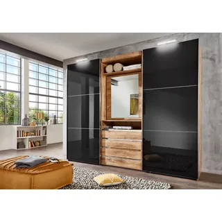 WIMEX Schwebetürenschrank Magic by fresh to go 300 x 236 x 65 cm Grau