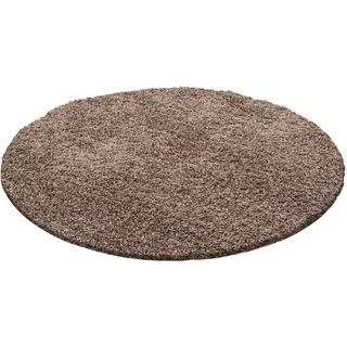 Ayyildiz Life Shaggy 1500 Hochflorteppich 80 cm mokka