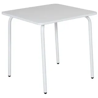 Brafab Kindergartentisch Nera 48 x cm Aluminium Weiß