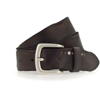 Vanzetti Ledergürtel Nietengürtel aus Leder braun 95