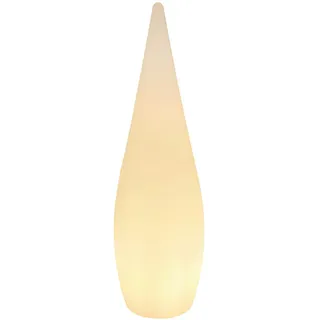 GLOBO Außenleuchte Kunststoff 80,0 cm E27 weiß