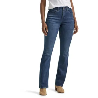 Lee Damen Ultra Lux Comfort with Flex Motion Bootcut Jeans, Star Rise, 42 Kurz - 42 Kurz
