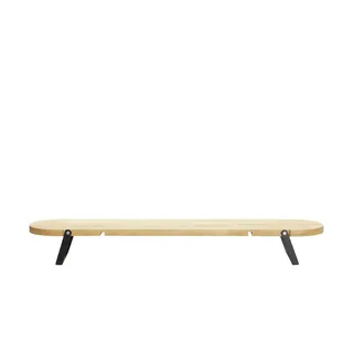 KHG Serviertablett XXL   ¦ holzfarben ¦ Holz ¦ Maße (cm): B: 16,5 H: 8,5