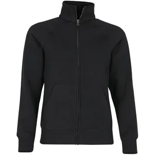 FRUIT OF THE LOOM Sweatjacke Schwarz L