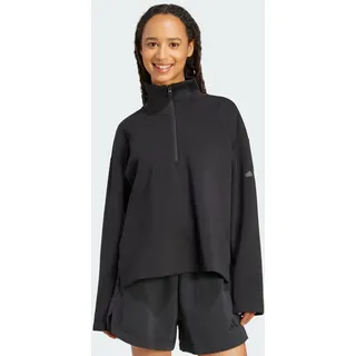 adidas Soft Lux Sweatshirt Schwarz XS