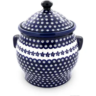 BUNZLAUER KERAMIK Kartoffeltopf 5 l blau
