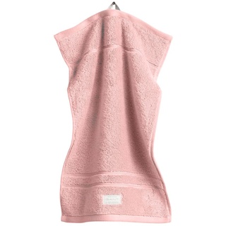 GANT Gästetuch, Organic Premium Towel - Frottee Rosa 30x50cm