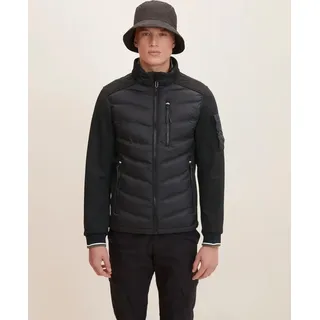 TOM TAILOR DECORATIVE HYBRID JACKET Herren Jacke - Schwarz - S