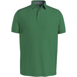 Poloshirt TOMMY HILFIGER BIG & TALL "BT - 1985 REGULAR POLO" Gr. XXXL, grün (olympic green) Herren Shirts Kurzarm
