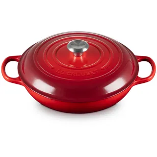Le Creuset Signature Gourmet-Profitopf 30 cm kirschrot
