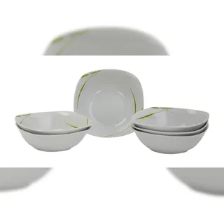 VAN WELL Aviva 6-tlg. Grün/Weiß 14,5 cm