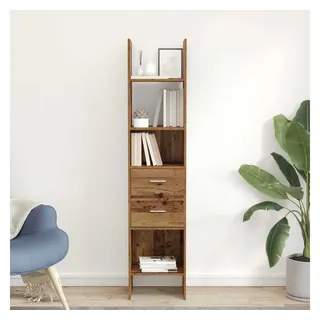 vidaXL Bücherregal 40 x 35 x 180 cm Altholz