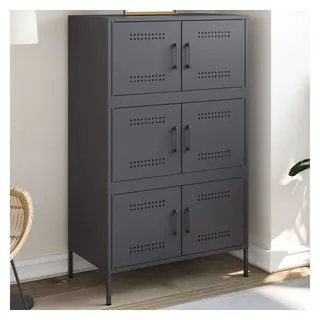 vidaXL Highboard 68 x 113 x 39 cm Anthrazit