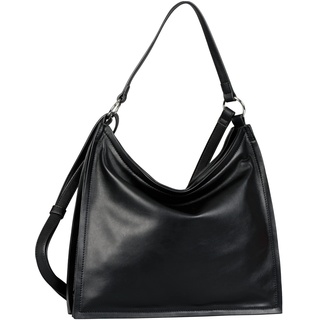Denim TOM TAILOR bags - Womenswear EVELIN Damen Schultertasche one size, black, 33,5x9x30