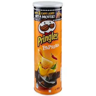 Pringles Paprika Patatine 165g Kartoffel chips