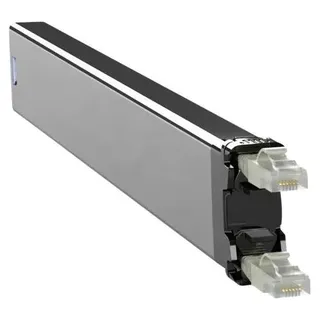 PATCHBOX C36STPXC6AX1GY Netzwerkkabel Grau 0,8 m Cat6a U/FTP (STP)