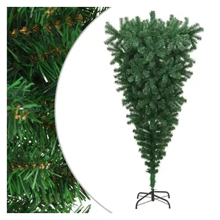 vidaXL Künstlicher Weihnachtsbaum Umgekehrt Grün 210 cm