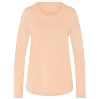 Hanro Pyjamaoberteil Sleep & Lounge unterhemd shirt langarm orange S
