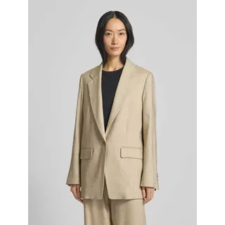Blazer mit Reverskragen Modell 'BUNDREY', Sand, 34