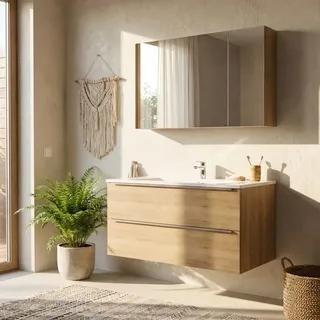 Nobilia Pure Badmöbel Set 121 cm