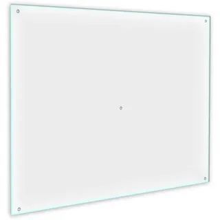 Funkenschutzplatte Glas Kaminofen Durchsichtig Transparent 60 cm Kamin Platte Bodenplatte