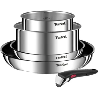 Tefal Ingenio Emotion Set 5-tlg. Pfanne 24 cm + 28 cm + Kasserolle 16 cm + 20 cm + abnehmbarer Griff