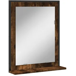 vidaXL Badspiegel 500 x 120 x 600 mm Braun