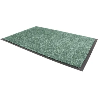 Fußmatte PRIMAFLOR-IDEEN IN TEXTIL "Schmutzfangmatte CLEAN PRO" Teppiche Gr. B/L: 120 cm x 180 cm, 8 mm, 1 St., grün (mint) Schmutzfangläufer Schmutzfangmatte, Uni-Farben, UV-beständig, waschbar