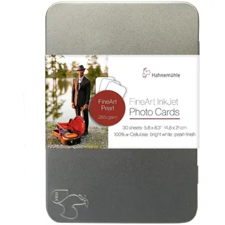 Hahnemühle Photo Cards A5 strukturiert 285 g/m2 30 Blatt