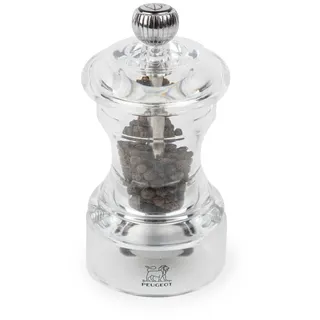 Peugeot Bistro Pfeffermühle 10 cm Transparent unbefüllt