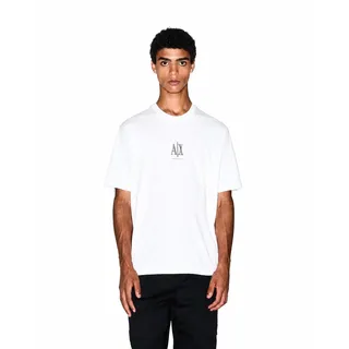Armani Exchange Herren Icon Project, Embroidered Logo T-Shirt (1er Pack) - M