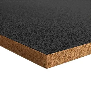 Bodentrend XXL Pinnwand Korkplatte - 915 x 610 x 10 mm (Schwarz)